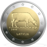 2€CC Letonia Vaca 2016